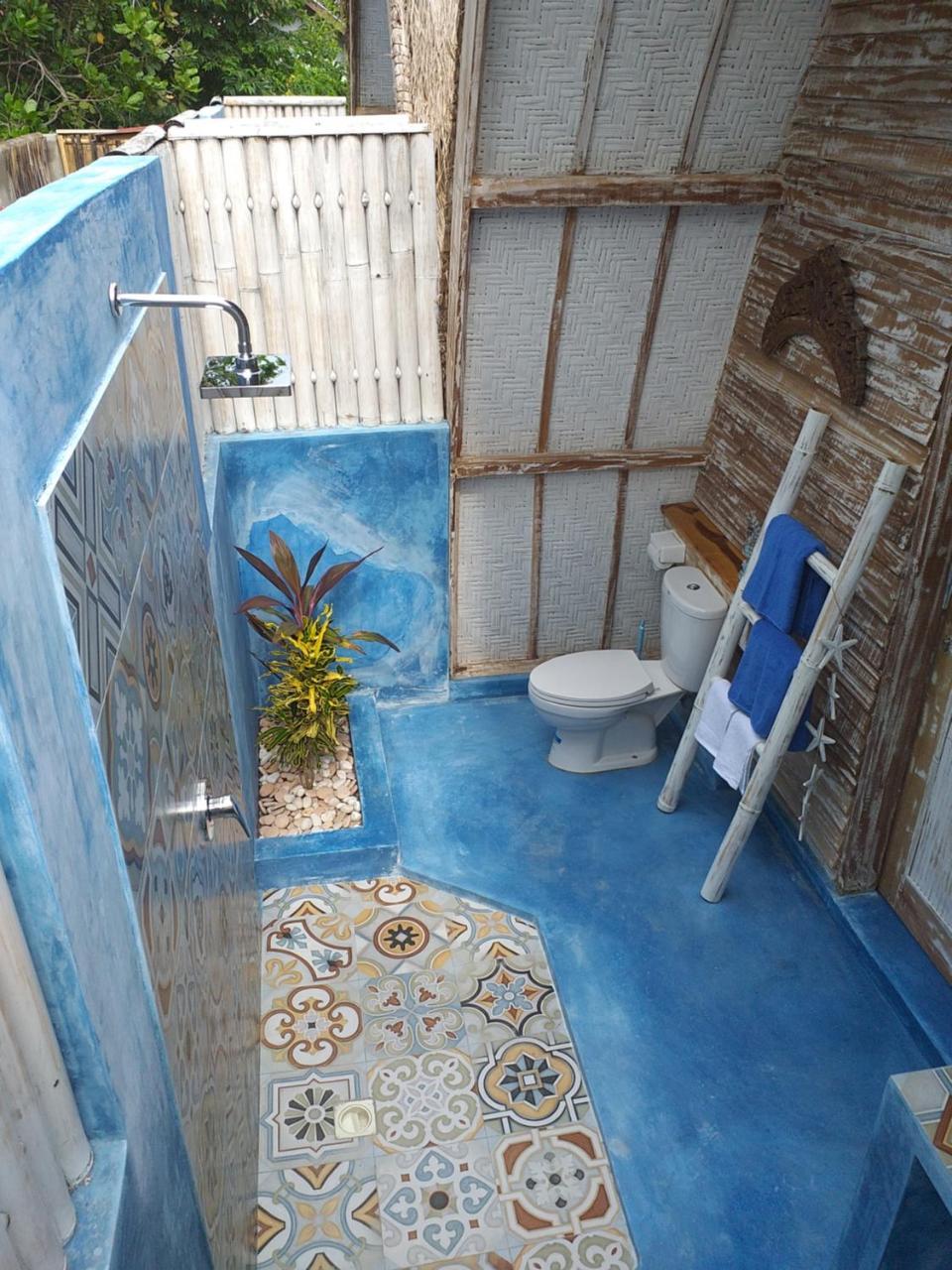 Bed and Breakfast Casa Azzurra Gili Air Exterior foto